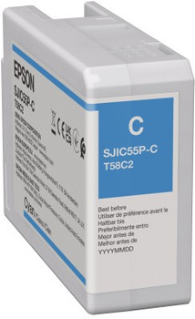 SJIC55(C) Tusz Cyan do Epson ColorWorks D6500/D6000 (Cyan)