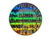 Plomby stickery fi40 hologram original 500szt twój nadruk !