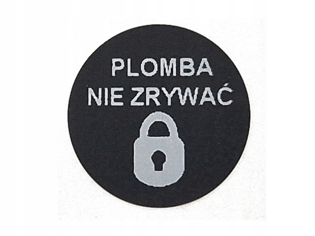 Fi15 czarny open void czystousuwalny 1000 szt twój nadruk !