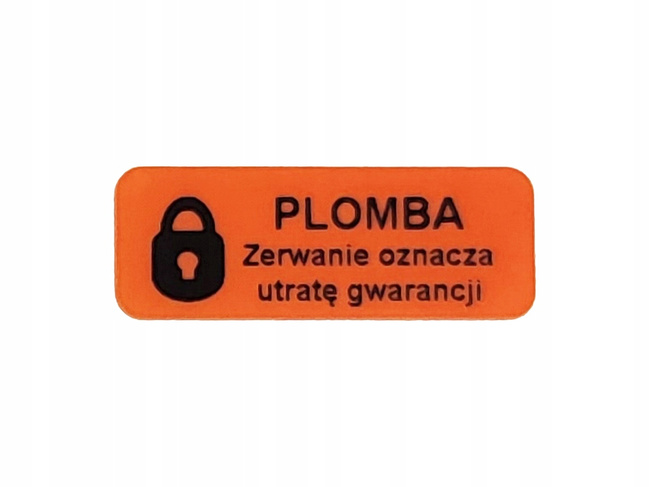 30x11 pomarańczowy open void 1000 szt twój nadruk !