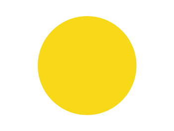 Fi34 etykieta termiczna żółta / 2000 szt / 40