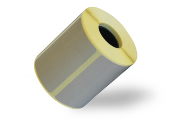 Etykieta termiczna 50x30 szara p.cg4  / 400 szt  / fi19