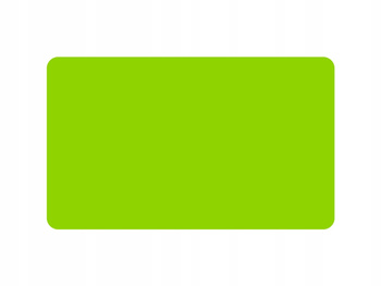 Etykieta termiczna 50x50 zielona / 1000 szt / 40