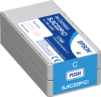 SJIC22P(C) Tusz Cyan do Epson ColorWorks C3500 (Cyan)