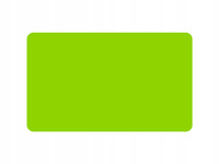 Etykieta termiczna 80x35 zielona / 2000 szt / 40