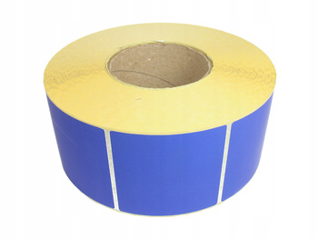 Etykieta termiczna 70x70 niebieska 286 / 2000 / 76